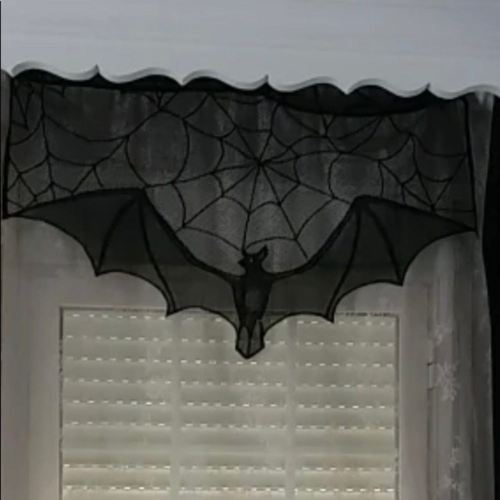Wicked Bat Curtain Panel - Picture 3 of 11